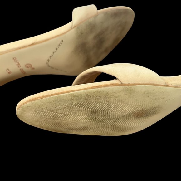 Corso Como Celebrayt Nude Block Heel Pump, Sz. 11 - Picture 5 of 11